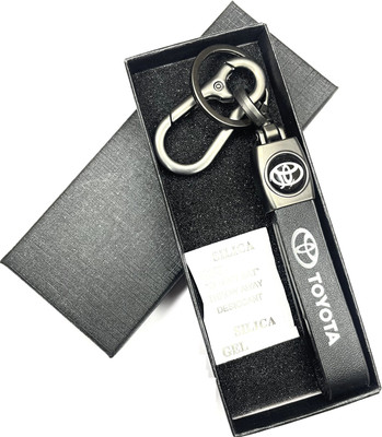 FLAMBE Model New Car toyota Keychain premium Stainless steel Metal silver finish Key Chain