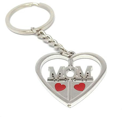 KV Fashion Mom Pendant 360° Rotating AND HEART SAPE Key Ring Keychain Key Chain