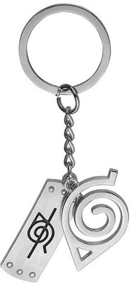 SHRI JI Premium Quality Metal Naruto Logo Keychain Key Chain