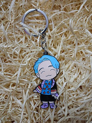gtrp BTS Series Metal Key Chains | RM (BTS) | Tiny Tan | Bangtan Boys Key Chain