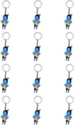 BLESSINGS Set Of 12 Krishna F Key Chain