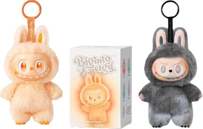 MY BABY LOVE A PERFECT CARE Cute Labubu Doll Toy | Adorable Soft Toy for Boys & Girls (2 Pc) Radom Color Key Chain