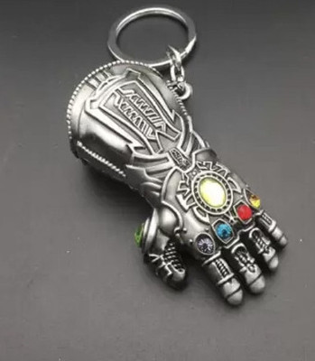 gtrp Premium Metal Body Thanos Infinity Gauntlet SIilver-New570 Key Chain