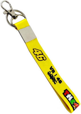 Meeko.com VR 46 helmet with small yellow Tag Key Chain