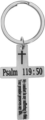 Shiv Jagdamba My Comfort In My Suffering , Is This Your Promise (Psalm 119.50)LSKShiv220171 Key Chain
