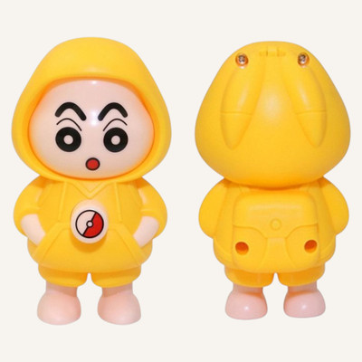 AirSoft Adorable Shinchan Funny Hoodie Desk Toy Cartoon Expression Changing Collectible Key Chain