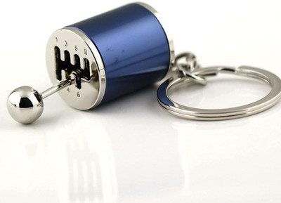 gtrp Gear Transmission Fidget Keychain Creative Auto Part Model Six-Speed 69 Key Chain