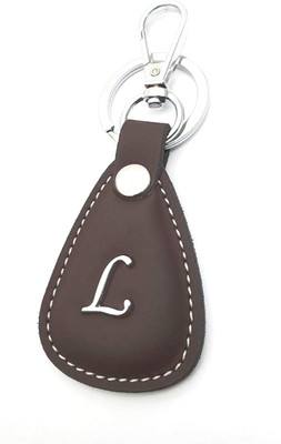 VS Club L_LETTER_KEYCHAIN_BROWN Key Chain
