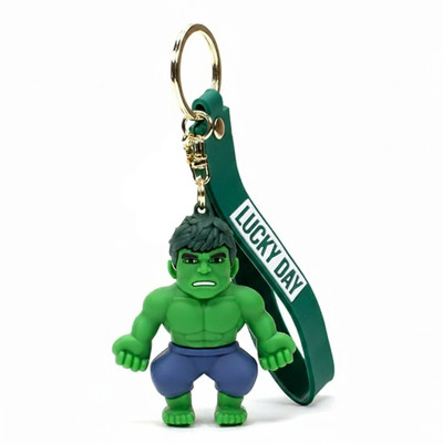 Hespa Adorable 3D Cartoon Character Keychains for Bags Boys & Girls Key Chain