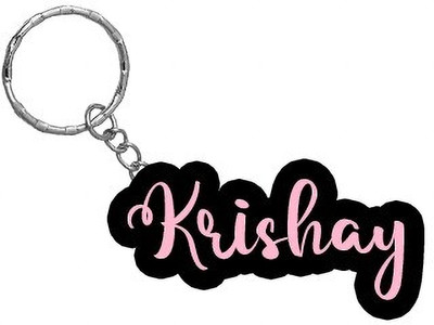 SY Gifts BPK Krishay Name Keychain Key Chain