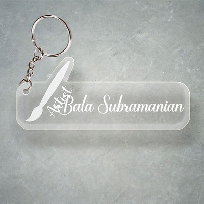 SY Gifts D2 Artist Keychain With Bala Subramanian Name Key Chain
