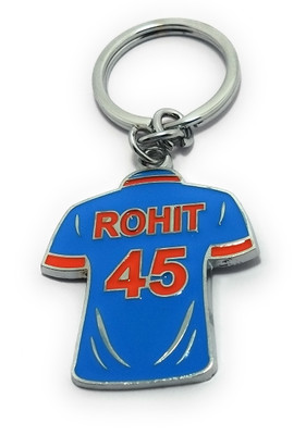 High Choice Rohit Sharma Cricket Blue Jersey Keychain | Hitman Metal Key Chain