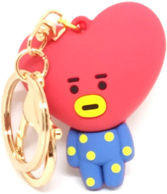 Pinaka Cute Tata BT21 Kpop Character Doll Fancy Keychain Key Chain