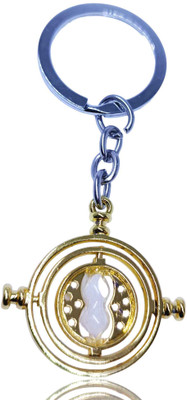 RV Mart Time Turner Hermione Inspired Metal Keychain Key Chain Key Ring for Car Bikes Key Chain