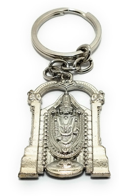 High Choice Double Sided Lord Tirupati Balaji or Venkateshwara Metal Key Chain