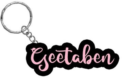 SY Gifts BPK Geetaben Name Keychain Key Chain