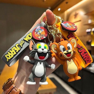 FLAMBE Cartoon Tom and Jerry 3D Keychain Key Chain