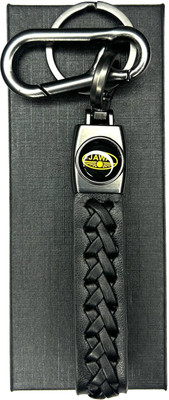 FLAMBE New jawa Black Cross Design Belt Keychain Key Chain