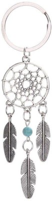 AIR9999 Dream Catcher Magnesite Turquoise Crystal Key Chain Key Ring For Protection Key Chain