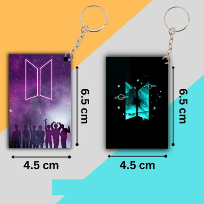Convay L3 BTS Keychain for BTS Hd Acrylic Keychain SET 2 Key Chain