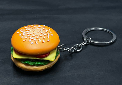 sky enterprises Burger Food Cute Hamburger Unisex Key Chain Key Chain
