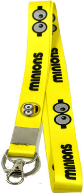 faynci Minions Long Classic Biker Racing Quaility Fabric Clothing key chain Key Chain