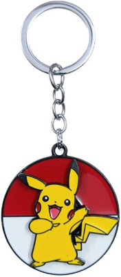 PEARLISH Pikachu Pokemon 360 degree rotating keychain Key Chain