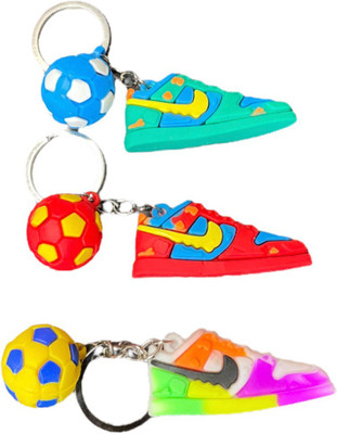 sky enterprises Shoe Design Keychain with Loop and Hook Key Chain Key Chain