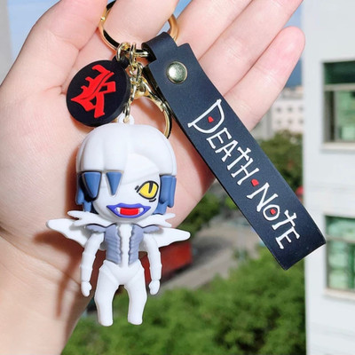 Mubco Death Note Rem 3D Keychain | Strap Charm & Hook | PVC Cartoon Model Gift Key Chain