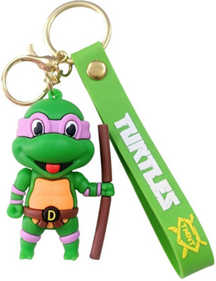 PEARLISH Ninja Turtle 3D Keychain Key Chain