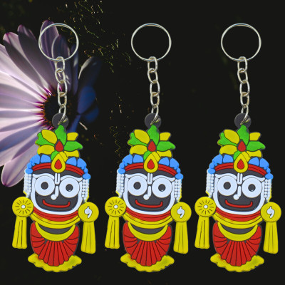 Jagannath World Jaga-yelloe-Keyring-Set-3-0N Key Chain