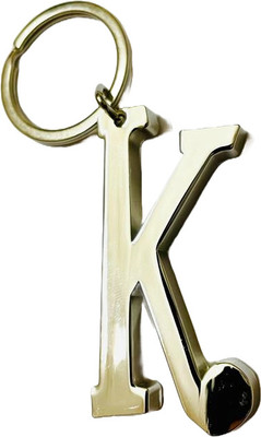 GKM Trendy Alphabet K high quality heavy latest design keychain for cars/bikes Key Chain