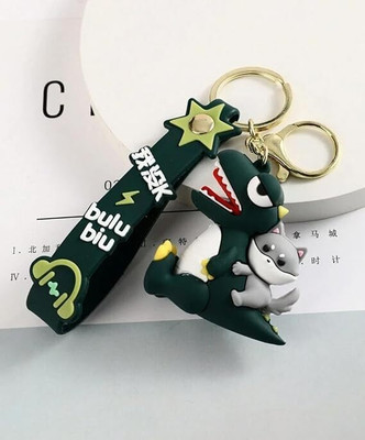 MANAKI ENTERPRISE 3D Rubber Key Chain,Silicone Key Ring Key Chain for Girls,Cute Cartoon Theme Key Key Chain