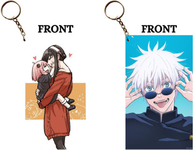 Hariyaali Enterprises LLP YOR TAKING ANYA X GOJO COOL SPECS Unique Style 2 pcs Combo Key Chain