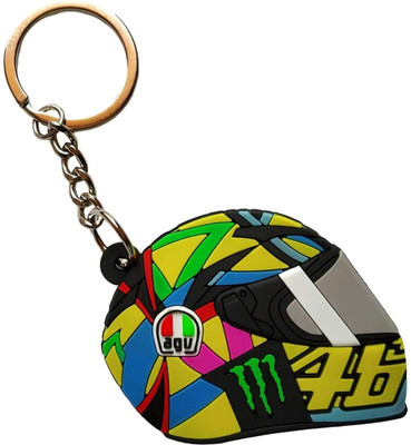 Meeko.com Chimerakeychain(vr46 helmet)001 Key Chain