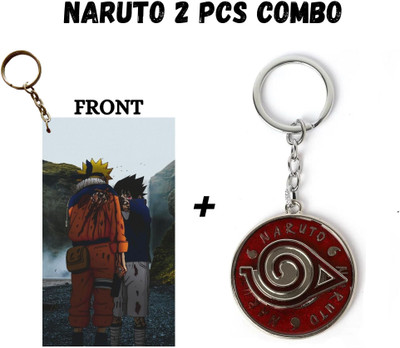 Hariyaali Enterprises LLP Naruto NARUTO AND SASUK BIG FIGHT Unique Style 2 pcs Combo Key Chain