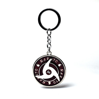 Daiyamondo Naruto Anime Rotating Keychain Shuriken Smooth In Rotating Cartoon keychain Key Chain