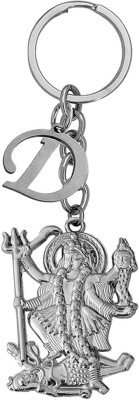 Shiv Jagdamba Hindu Deity Powerful Goddess Maha Kali Initial Letter Alphabet -D Shivkey2022433 Key Chain