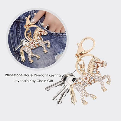 JITAHARAY Horse Keychain Key Chain