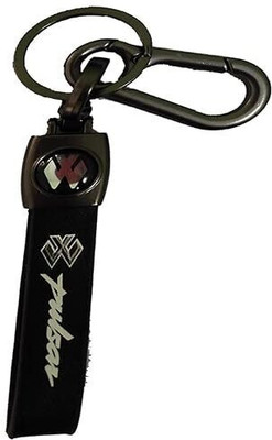 gtrp pulser Long Leather Key Chain, Key Ring with Hook Metal & Leather 02-New172 Key Chain