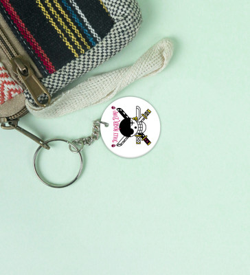 Special Trend Hub The Legendary Pirate Crest - Printed Round Anime Keychains Pack of 2 Key Chain