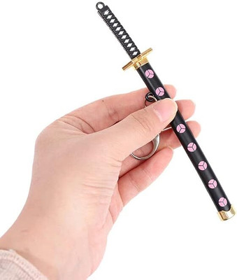gtrp Katana Keychain with Push Button | Cool Anime Keychain 048 Key Chain
