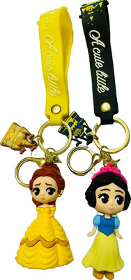 GKM Little Cute Princess from Frozen premium quality combo set keychain Key Chain