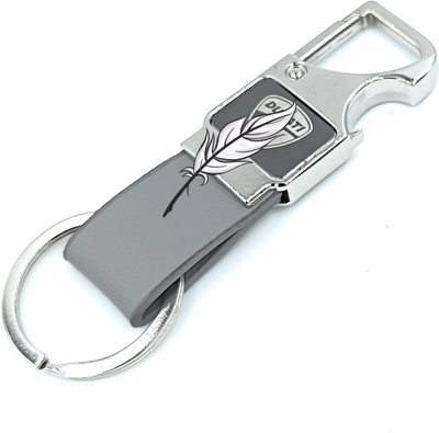 Sbb Novelty Premium Zinc Alloy Hook Locking Heavy Metal ring for d-u-c-a-t-i car Key Chain