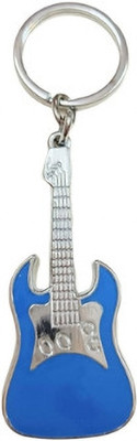 PEARLISH Premium Quality Solid Metal Guitar Keychian Key Chain