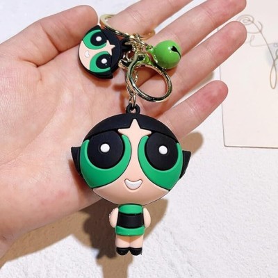 GKM Cute Cartoon Powerpuff girl premium quality keychain keyring for cartoon lovers Key Chain