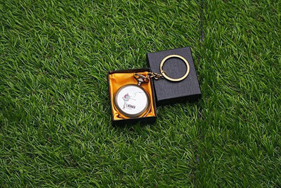 gtrp keychain-Pocket Watch Beautiful Designer Vintage M Key Chain