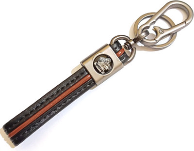 ROYAL ENFIELD Leather Key Chain