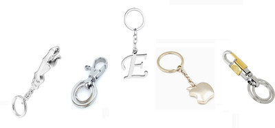 Mundkar 5 Unisex Keychain Combo For Bike & Car Key Chain