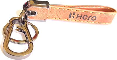 HERO Bike Design Leatherite Keychain Key Chain